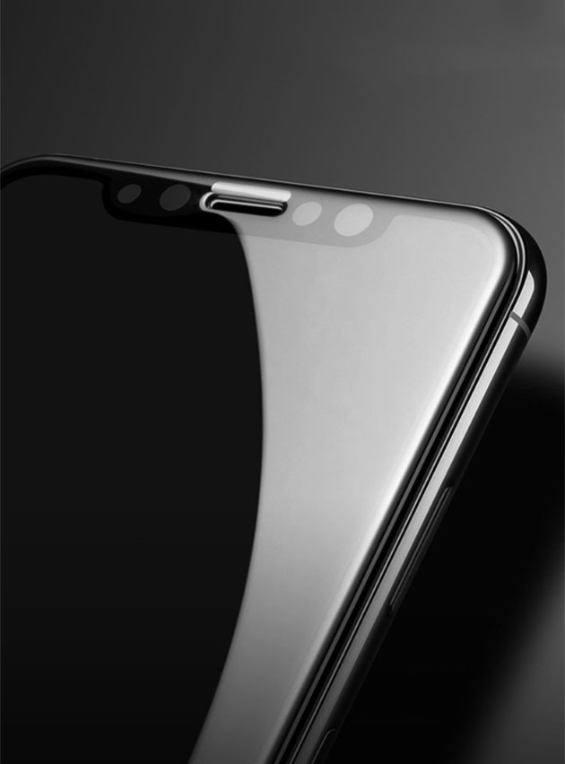 ฟิล์มกระจกนิรภัย 5D สำหรับ iPhone X